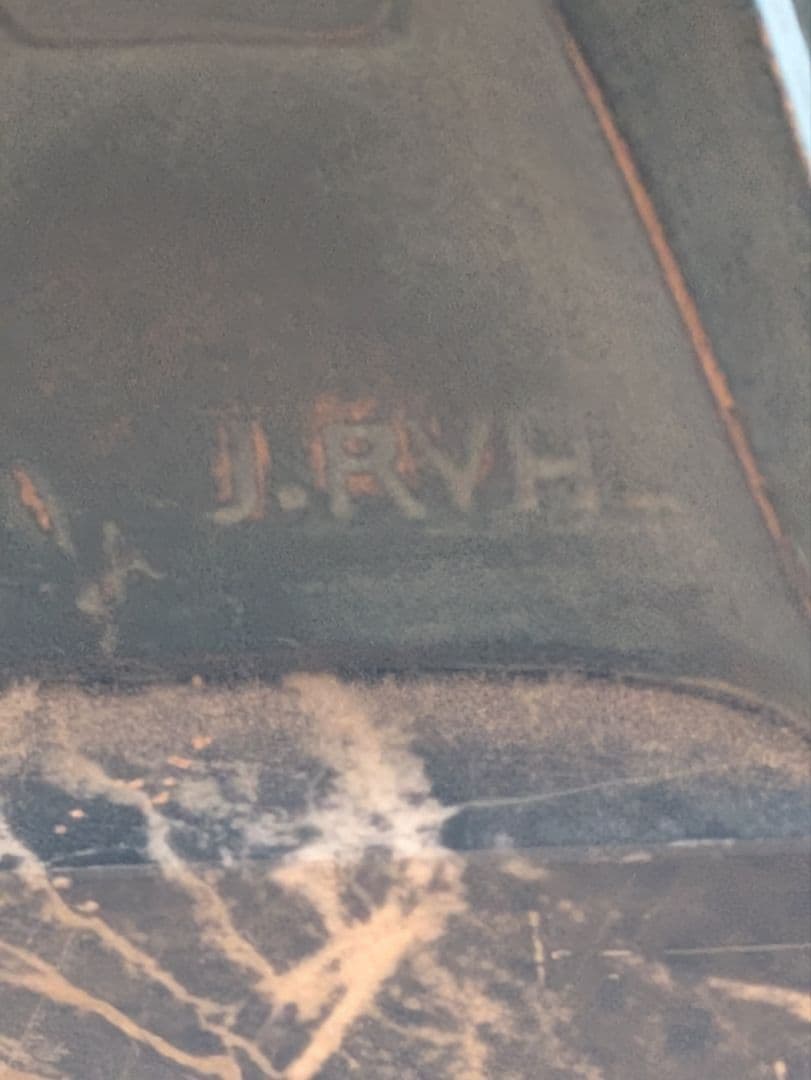 J.ルール母女性 アート像 彫刻 プライミティブツール ホイール ブックエンド