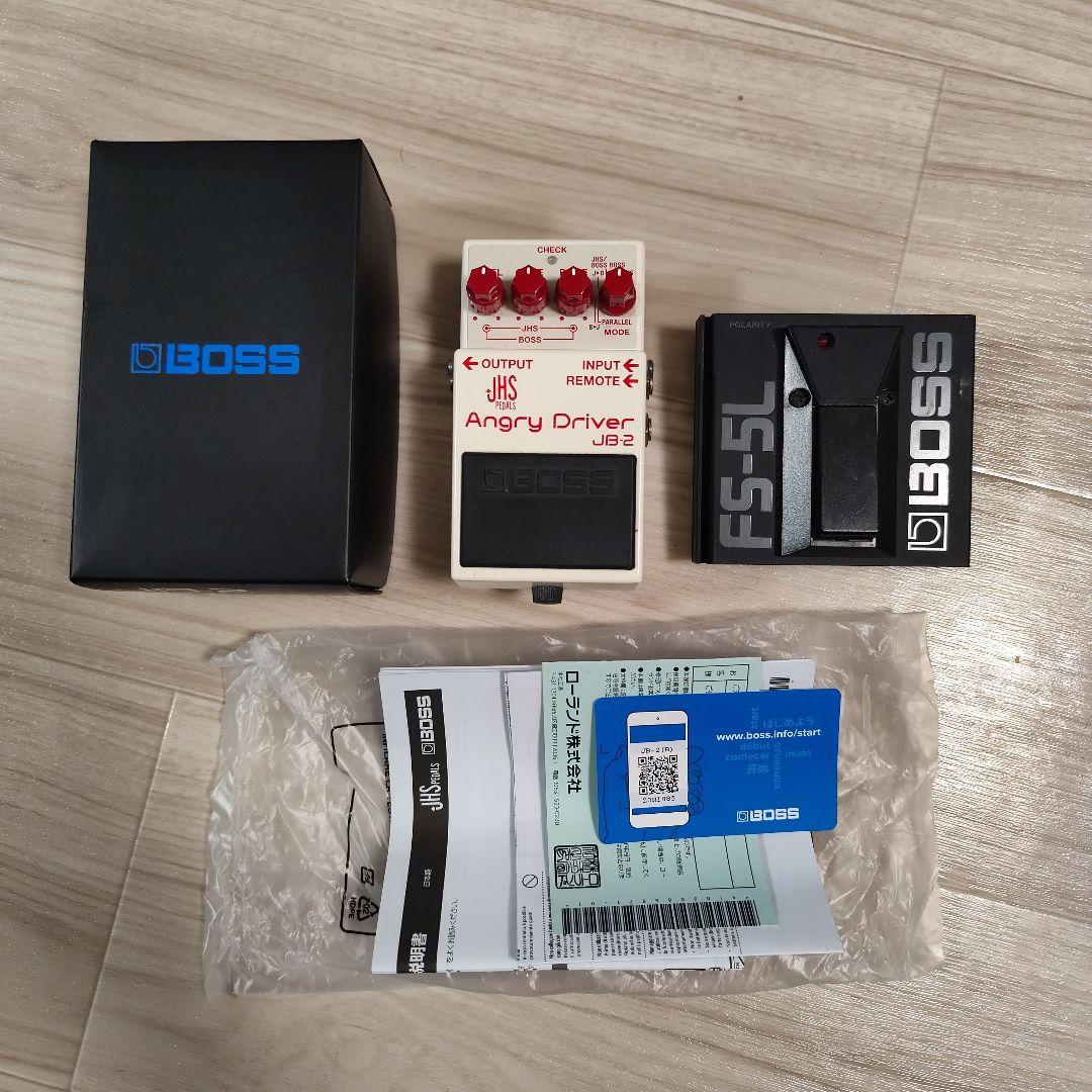 BOSS Angry D JB-2 FS-5L フットスイッチ付属