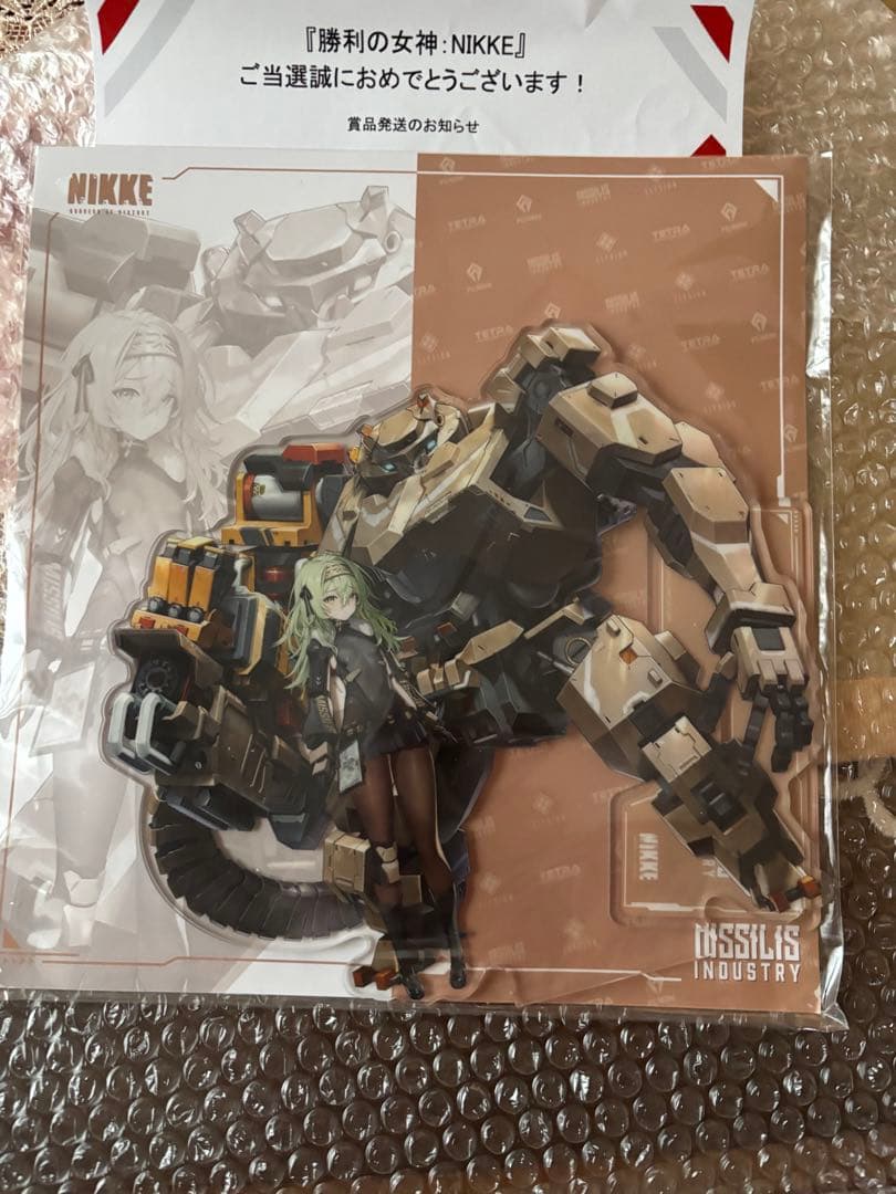 NIKKE 公式非売品グッズセット　アクスタ　ポーチ　ステッカーセット