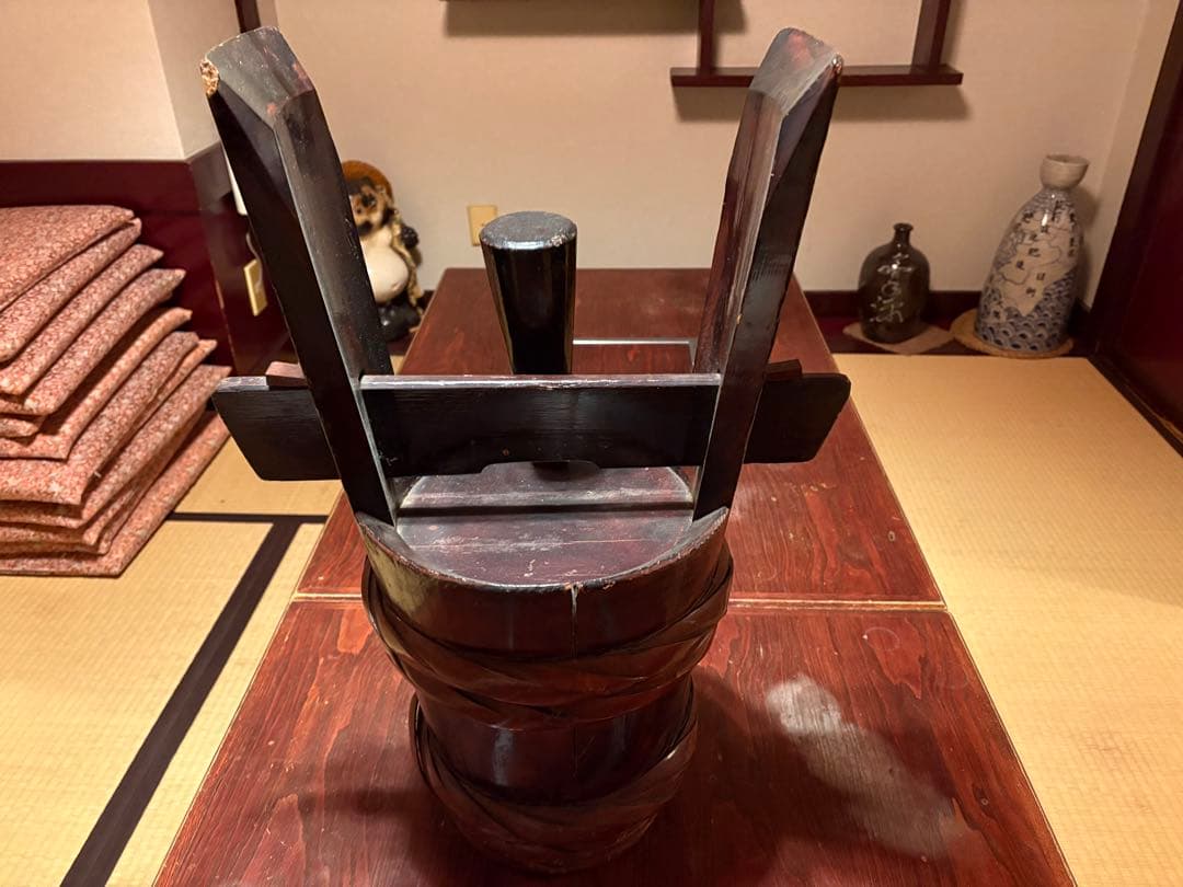 木製　角樽