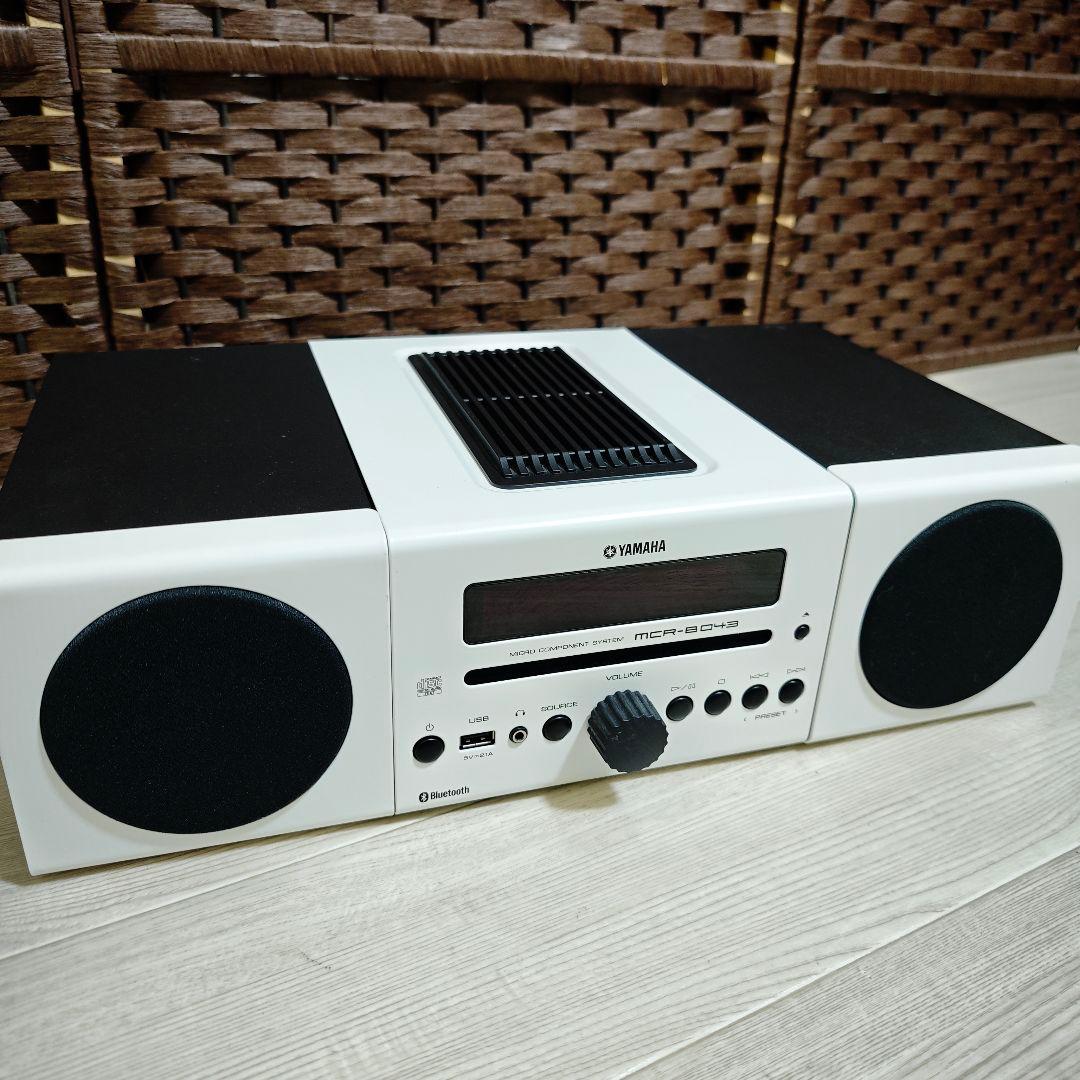 【美品】 YAMAHA MCR-B043 NS-BP83 ミニコンポ 完全動作品