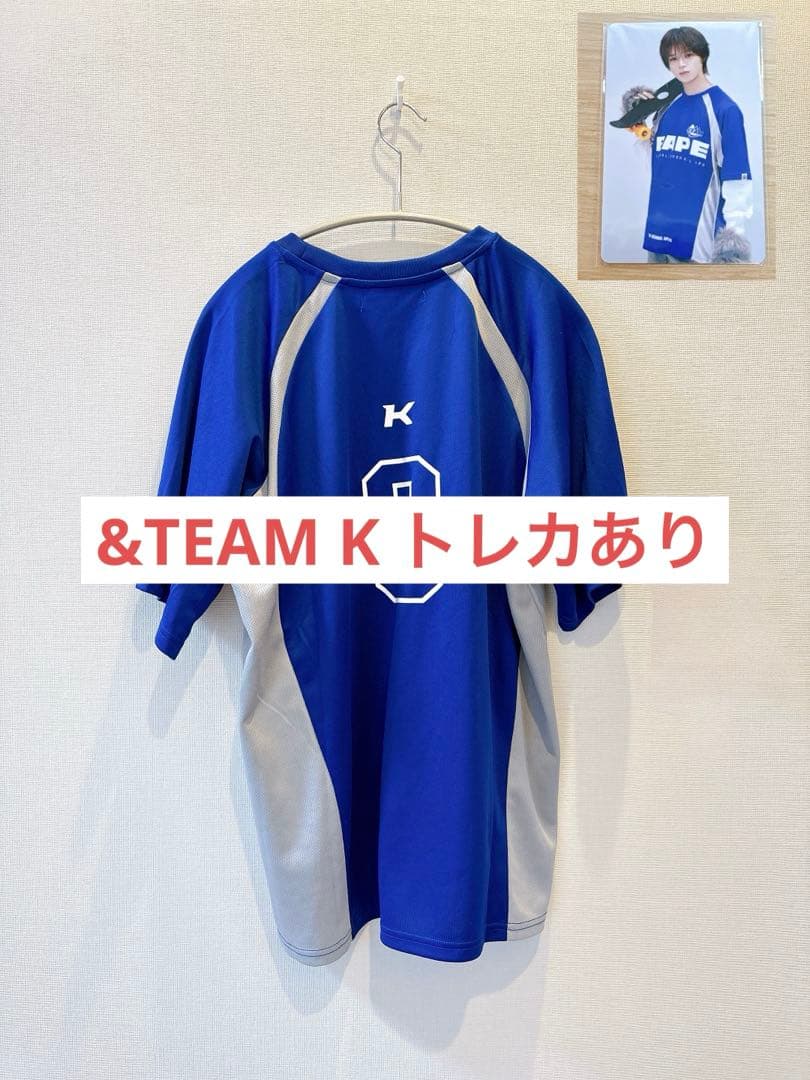 【美品】&TEAM 縁DAY ユニフォームシャツ K トレカあり