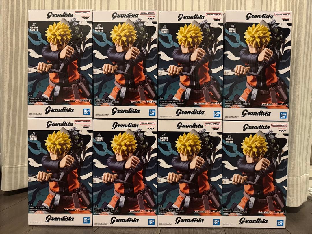 【未開封・ダンボール発送】NARUTO うずまきナルト フィギュア 8個セット