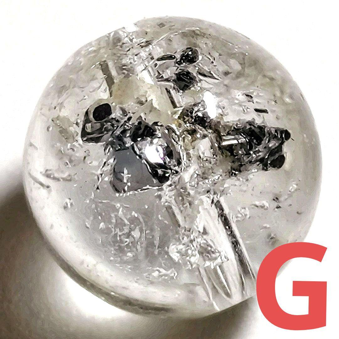 ★リッチスティブナイトinクォーツ 11.5ミリ珠 ビーズG(SA+)