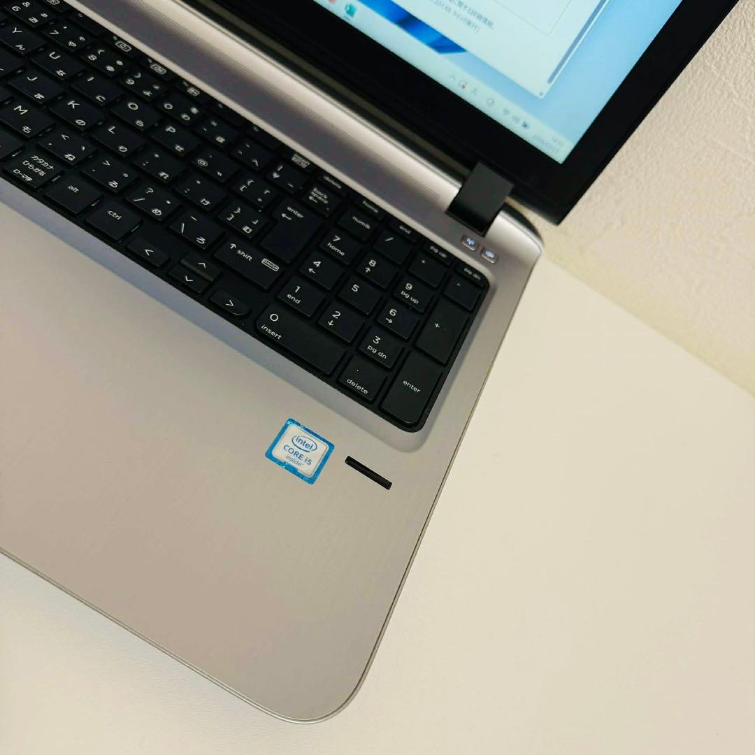 Y189 HPノートパソコンi5メモリ8G高速SSDサクサクWindows11