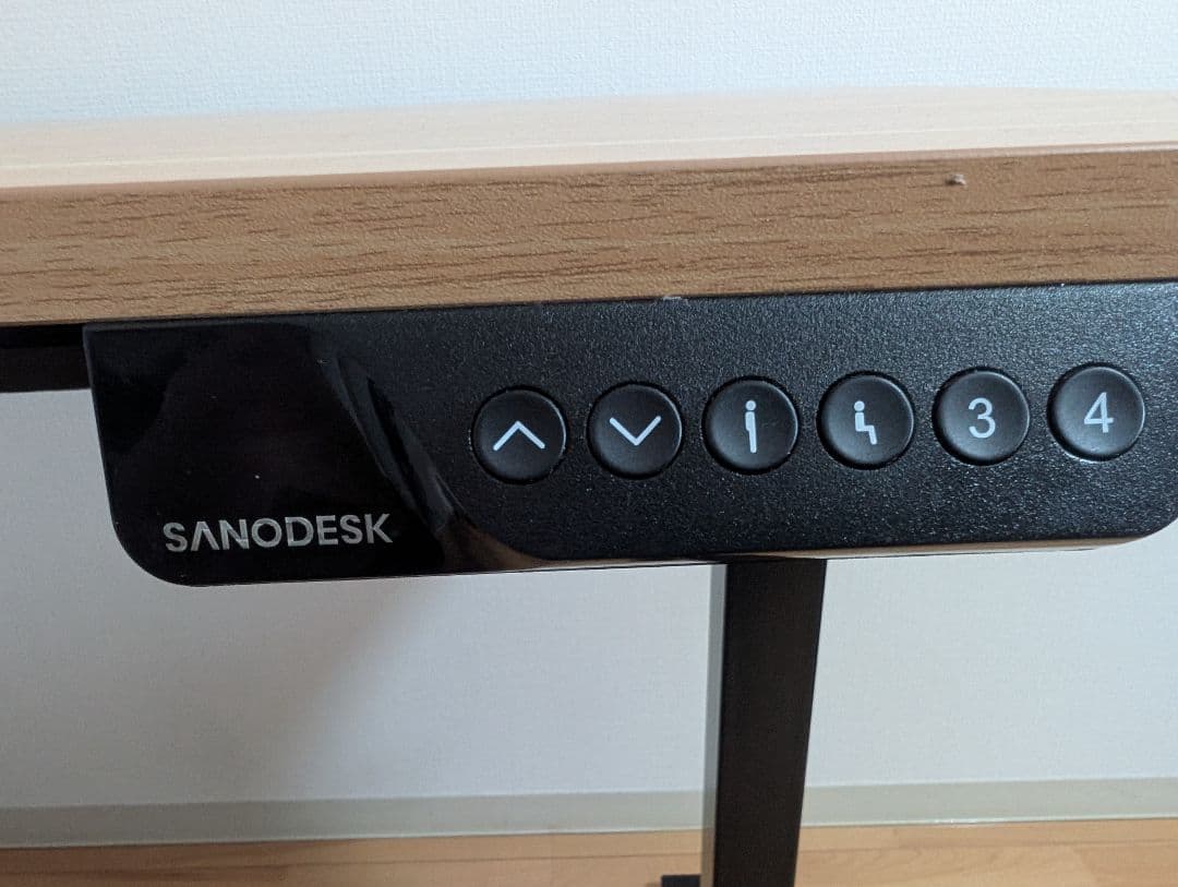 《SANODESK》 昇降式 高さ調整パソコンデスク 良品