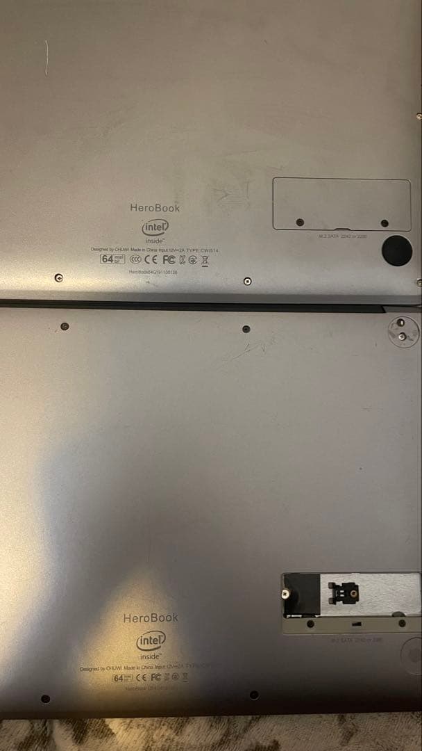 【2台セット】CHUWI HeroBook 14.1インチ /部品取り・修理前提