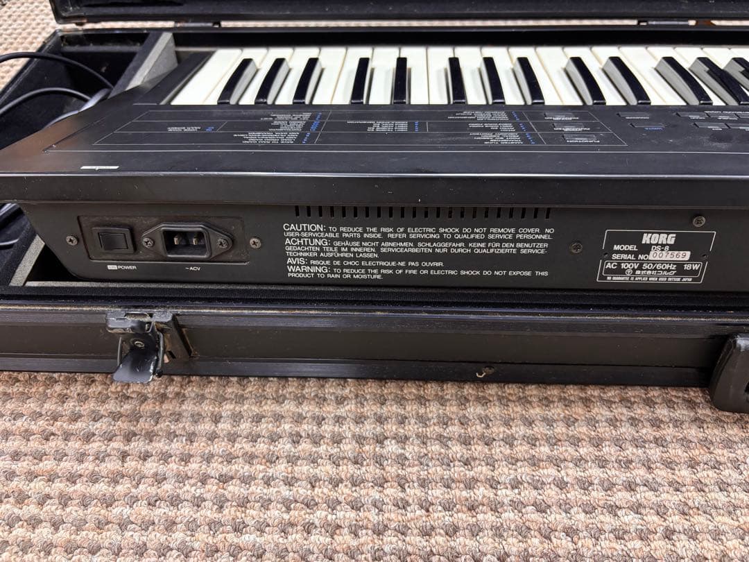 KORG DS-8 動作確認済 美品 純正ハードケース付き