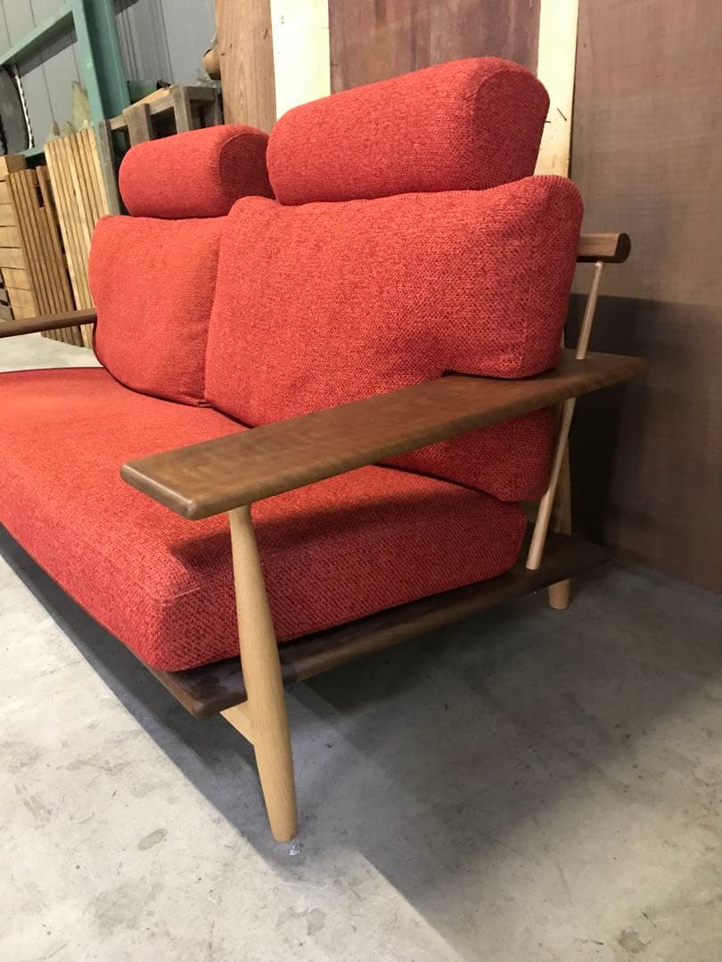 モデルルーム展示品 柏木工 KASHIWA シビル ソファ 定価総額37万