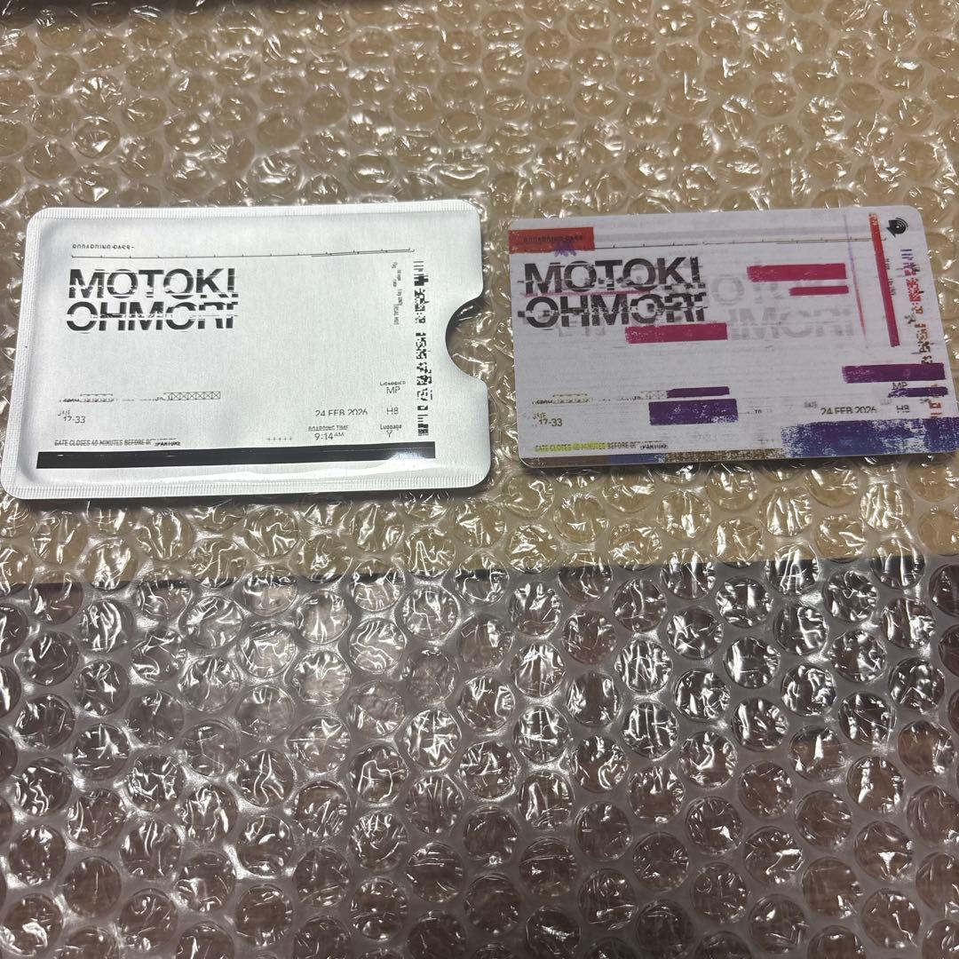 大森元貴★OITOMA初回限定版（2種グッズ付）（新品未開封）ミュージックカード