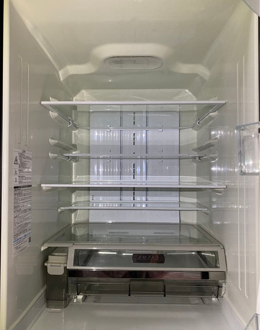 東芝　ノンフロン冷凍冷蔵庫　GR-R470GW (XK) 2019年製　465L