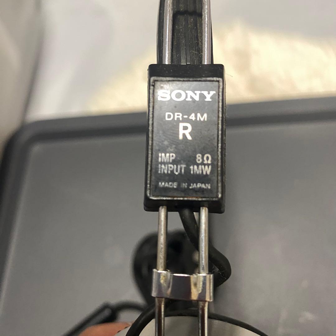 70s⁉️レア　ステレオヘッドホン　SONY DR-4M 日本製