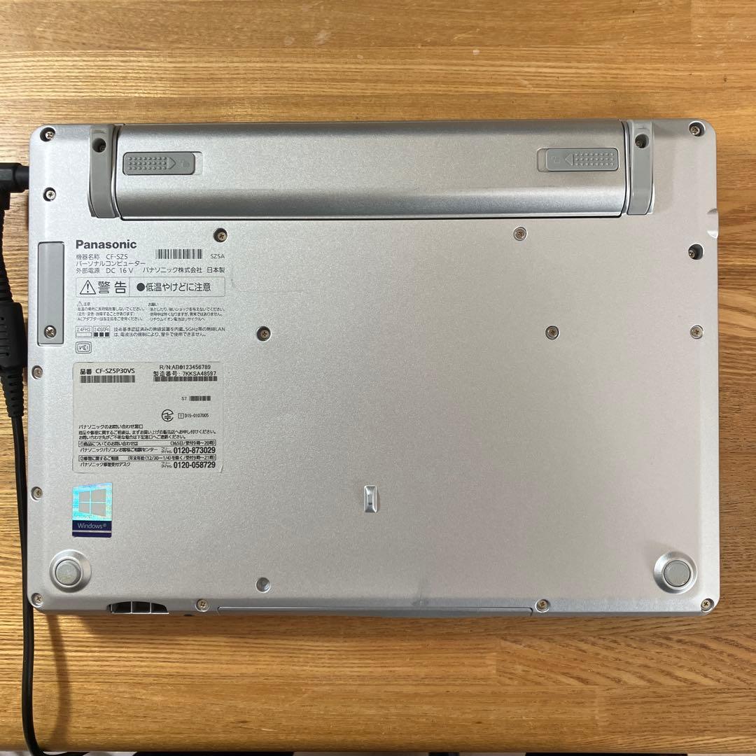 レッツノート　CF-SZ5 第6世代i5 office2021