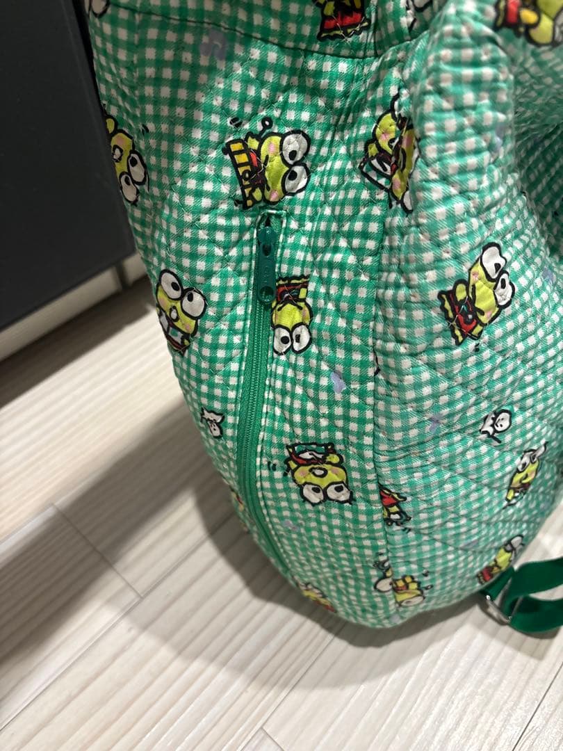 けろけろけろっぴ　キルティング　リュック
