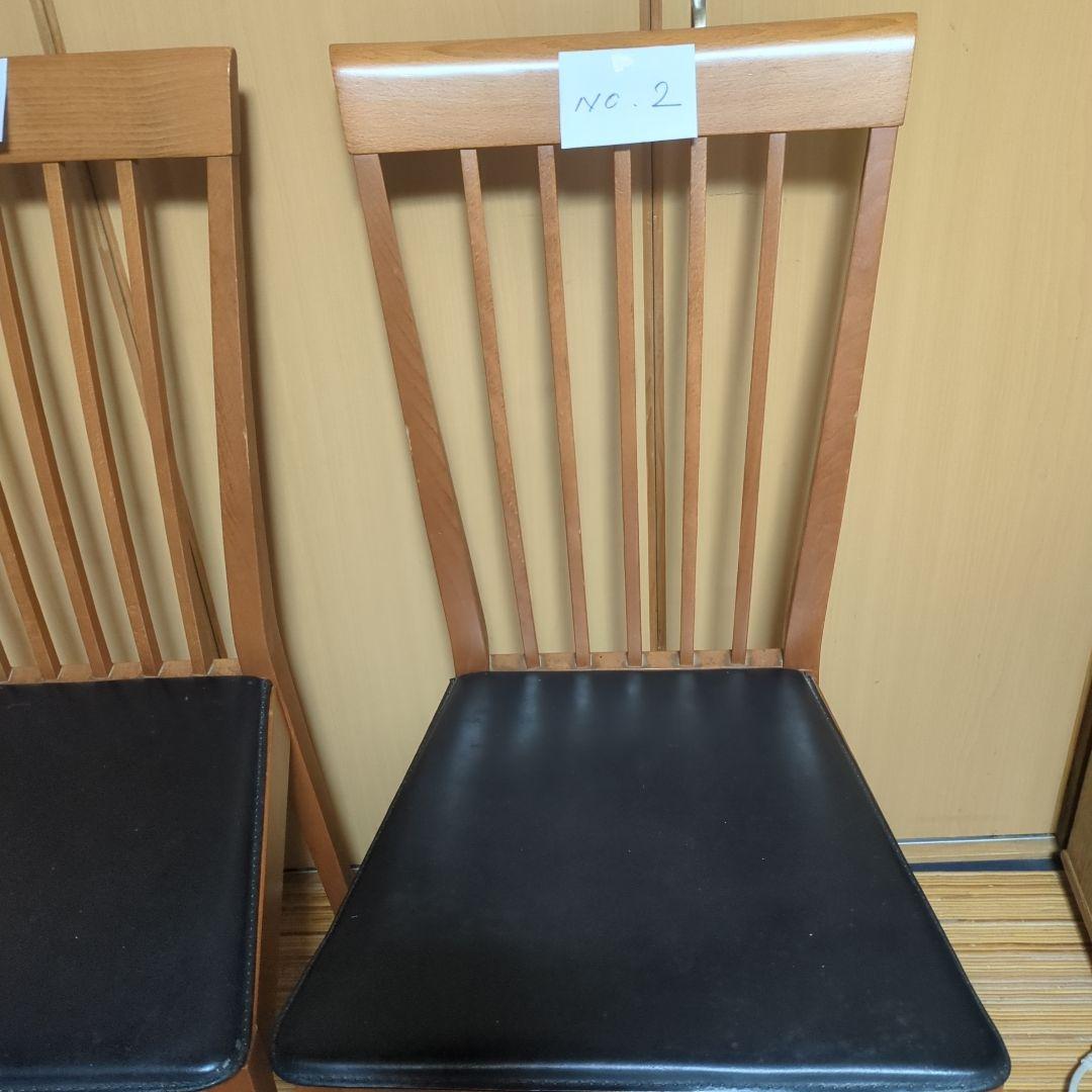 新年セールACTUS北欧デザインブラウン天然木チェア1客ビンテージ中古美品