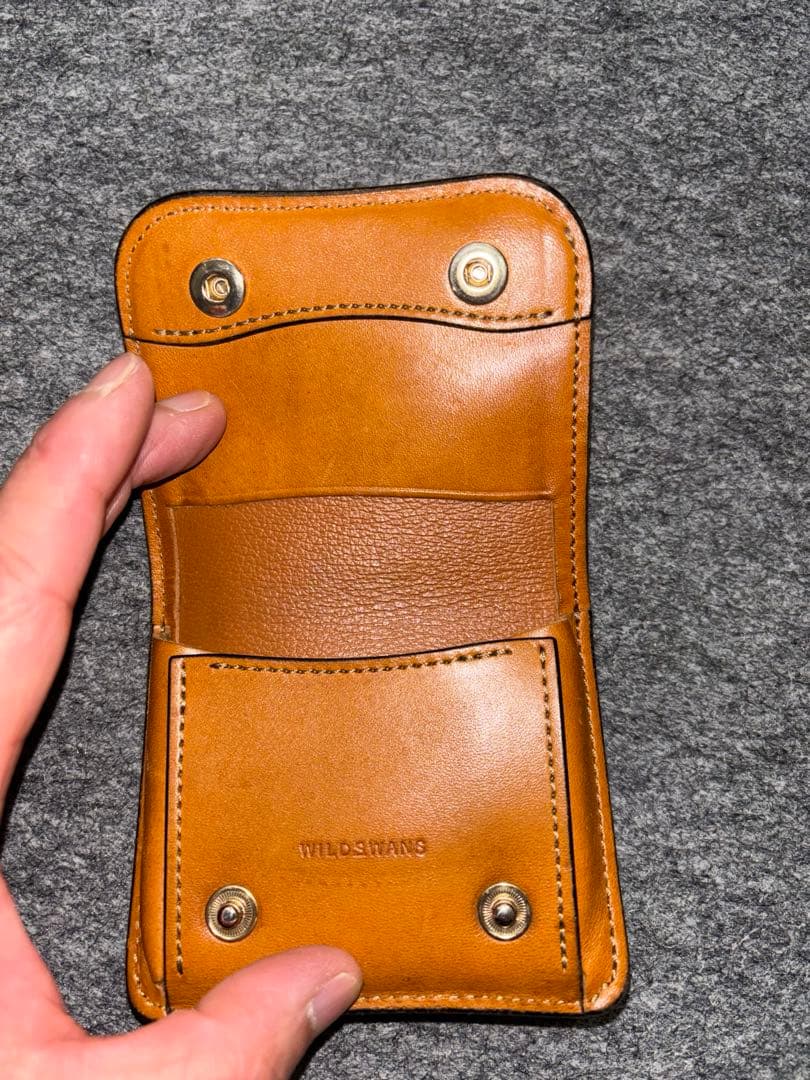 ワイルドスワンズ PALM シェルコードバン　グリーン　限定品