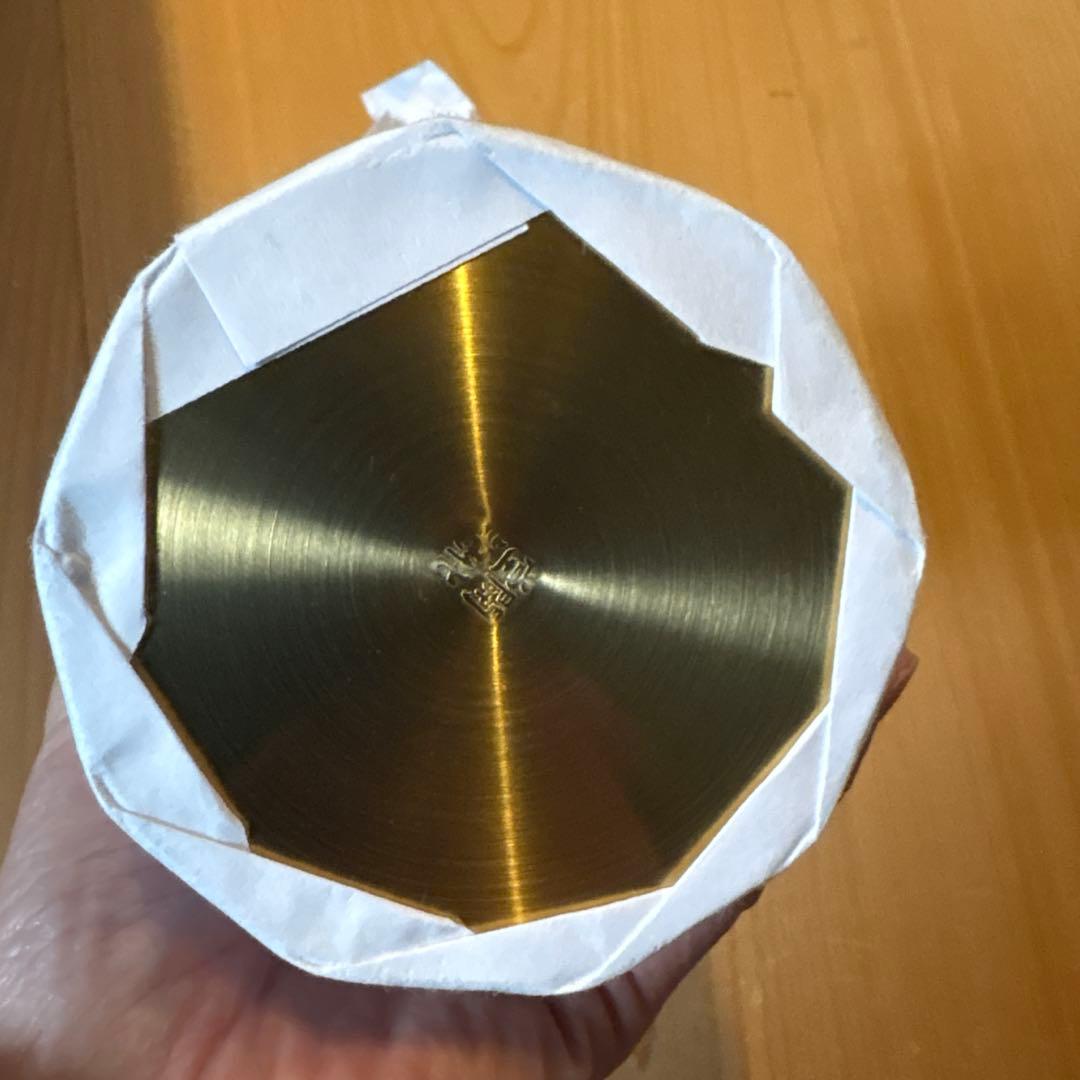 新品 ★ 開化堂　珈琲缶　茶筒　真鍮　100g コーヒー缶