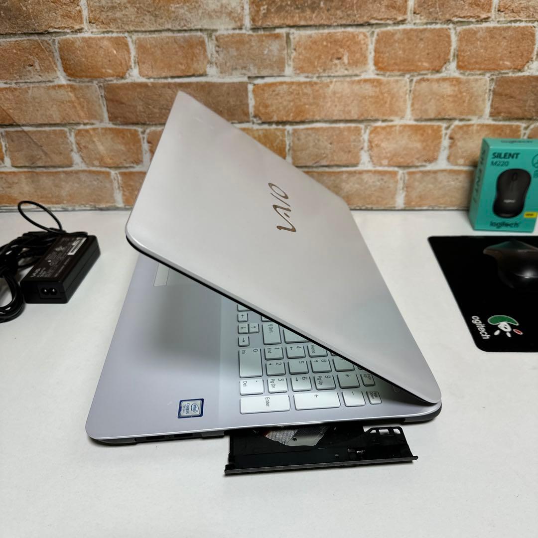 大容量SONYノートPC Corei5 SSDメモリ8GBWin11 オフィス付
