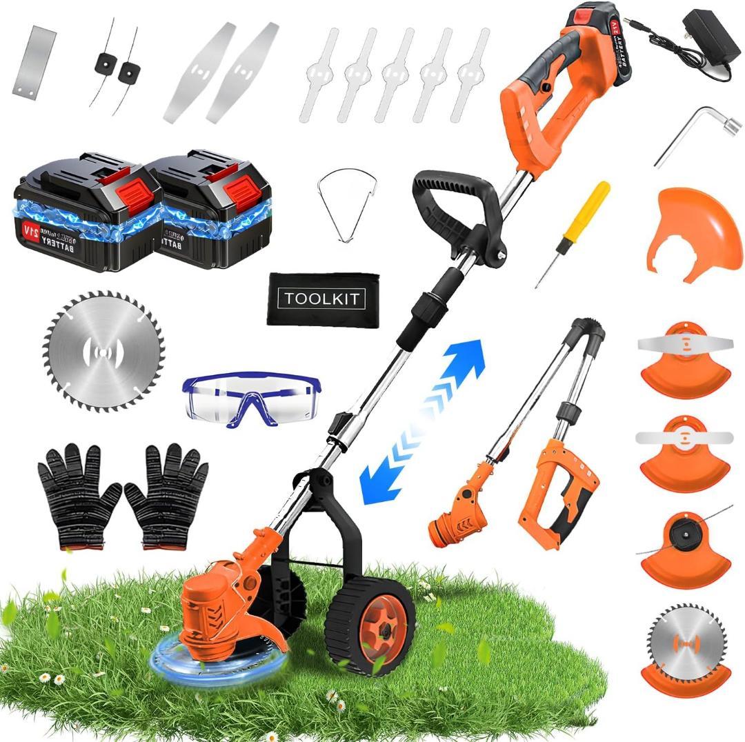 充電式草刈り機 草刈り機 芝刈り機 コードレス 4種類　21V