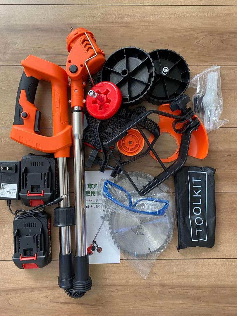 充電式草刈り機 草刈り機 芝刈り機 コードレス 4種類　21V