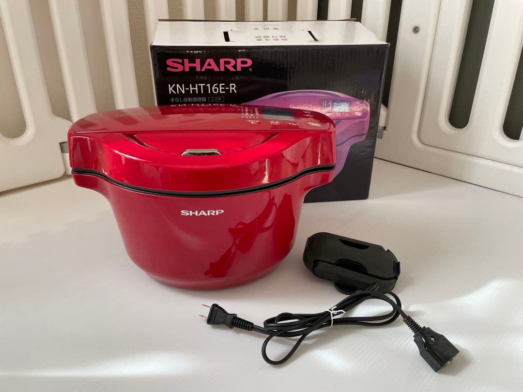 ヘルシオ　ホットクック　SHARP KN-HT16E-R 2019年製