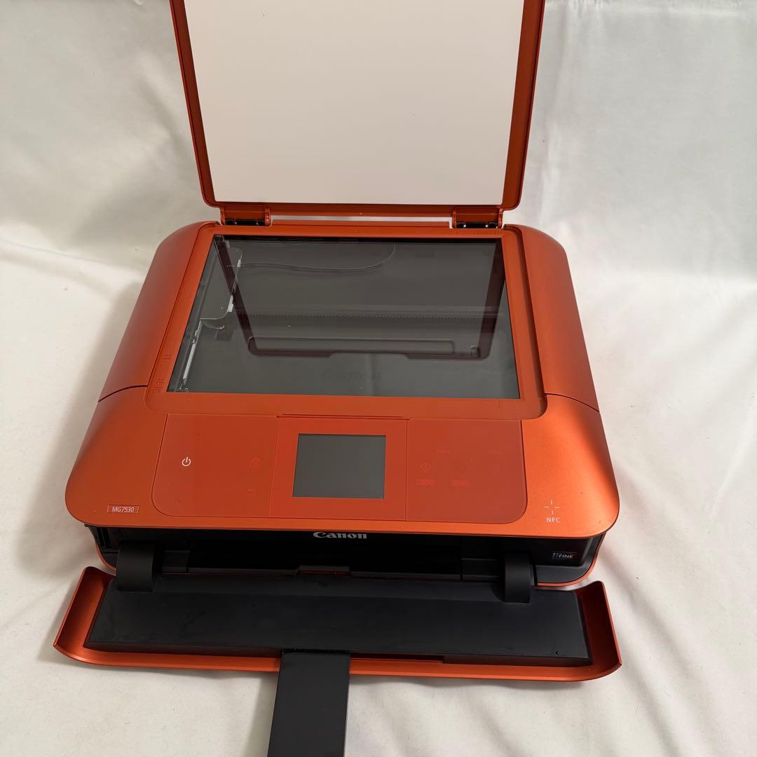 Canon キヤノンインクジェット複合機 PIXUSMG7530 オレンジ