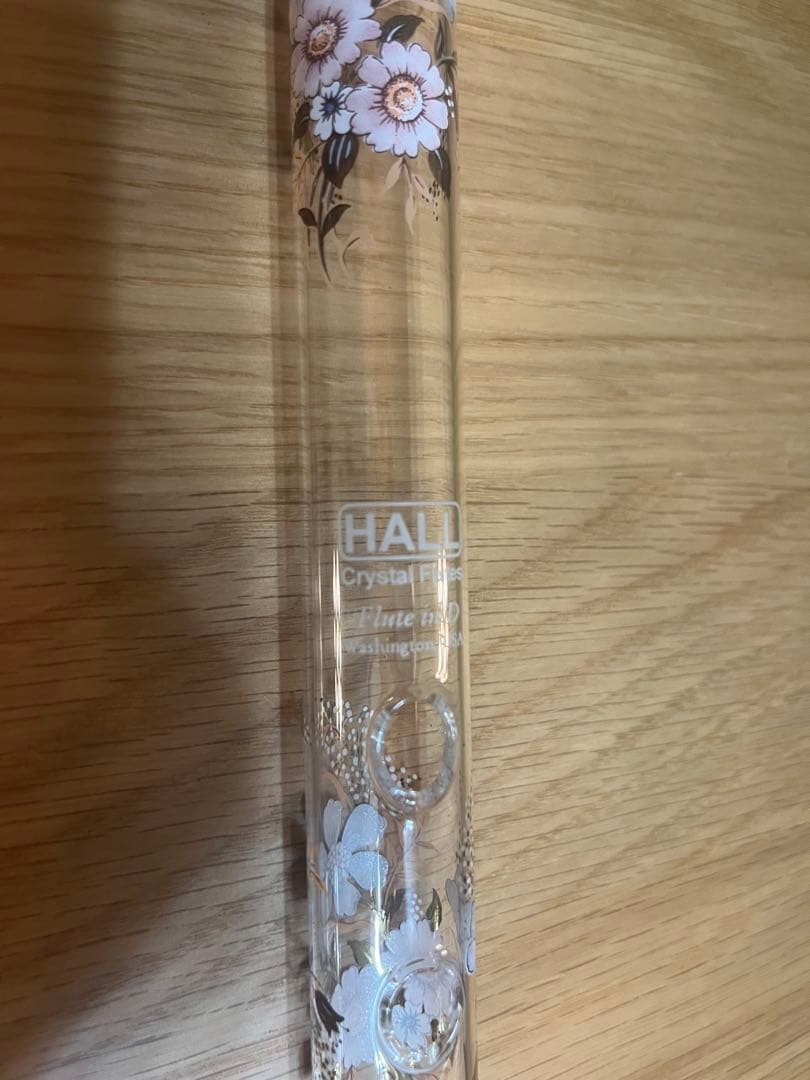 HALL CRYSTAL フルートD管 CAROLINA