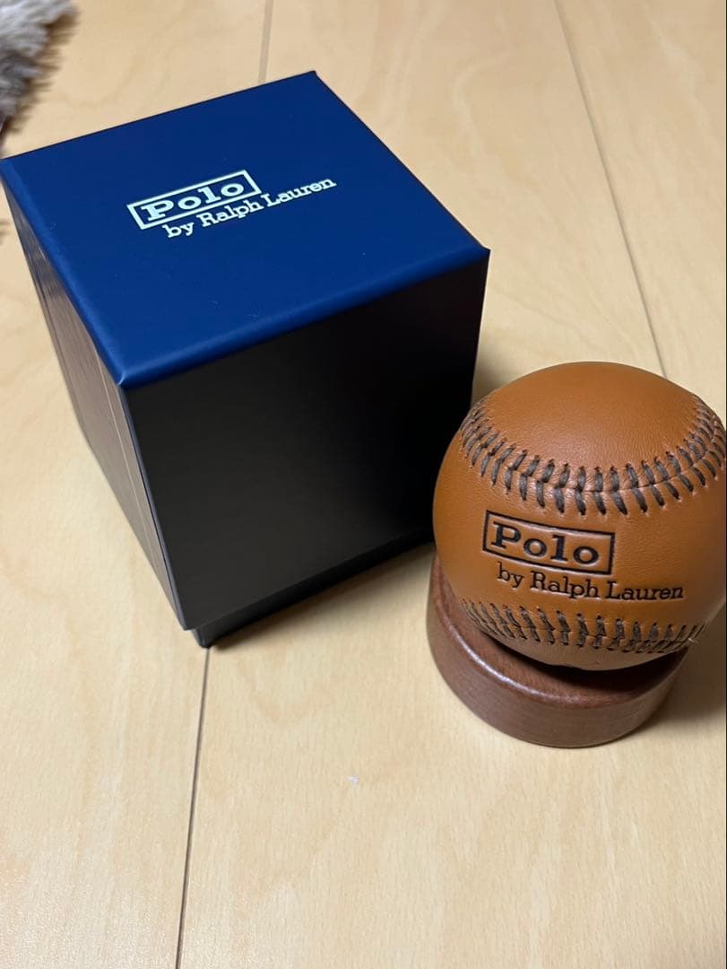 「新品箱付き」Polo by Ralph Lauren ボール型置物 非売品