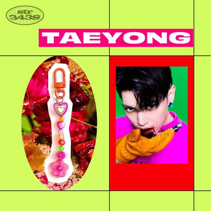 【210902ty】NCT127 NCT Sticker テヨン ビーズ トレカ