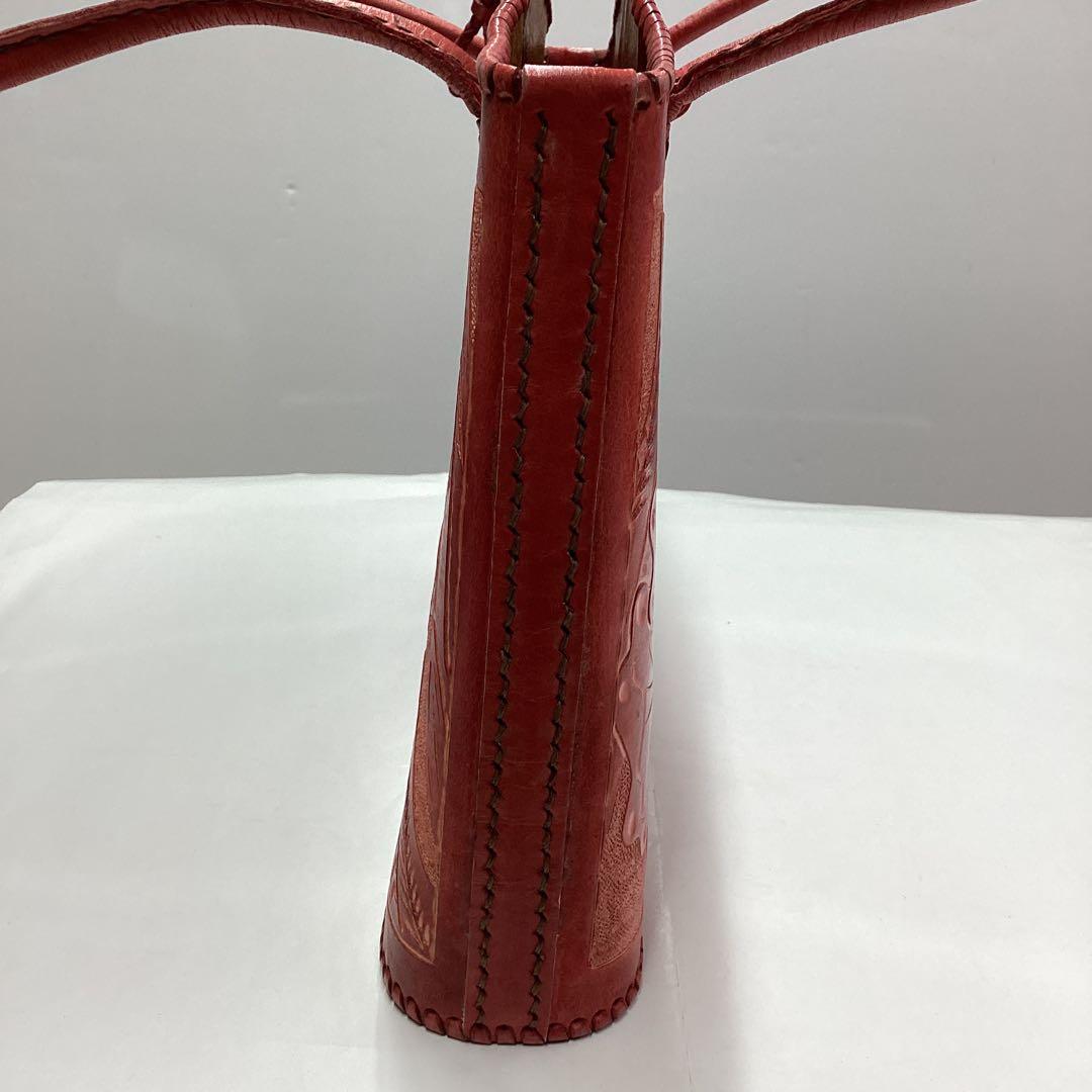 手作り　革製バック　未使用　　［匿名発送］